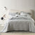 Laurent Silver Bedspread Set