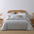 Pesaro Grey Marle Quilt Cover Set