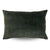 Classic Velvet Evergreen Rectangular Cushion Cover (40 x 60cm)