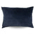 Classic Velvet Midnight Rectangular Cushion Cover (40 x 60cm)