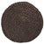 Paloma Round Placemat Chocolate 4 Pack (38cm Dia)