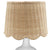 Scallop Rattan Shade 2 Pack