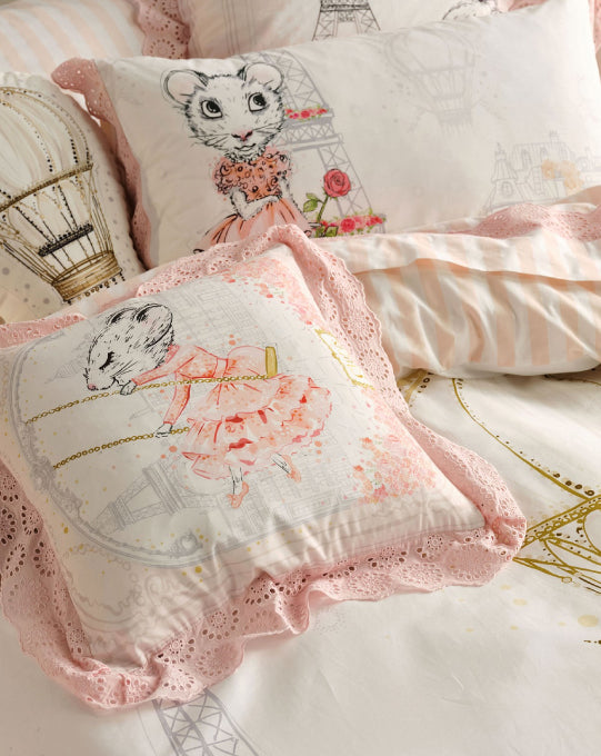 Claris In Paris Rug (105 x 150cm) by Claris The Chicest Mouse In Paris ...