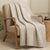 Sandstone Beige Throw (130 x 155cm)