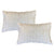 Derby Natural Cotton Cushion TWIN PACK (40 x 60cm)