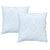 Olena White Chenille Cushion TWIN PACK (45 x 45cm)