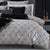 Julienne Platinum Quilt Cover Set