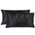 Silk And Satin Black King Pillowcase Pair