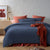 Stone Washed Denim Cotton Quilt Cover Set