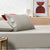 Stone Washed Stone Cotton Fitted Sheet Set