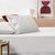 Stone Washed White Cotton Fitted Sheet Set