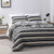 Brighton Charcoal Quilt Cover Set
