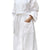 Cotton Velour White Robe One Size Fits Most