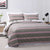 Hudson Stripe Almond Pillowcase Pair