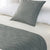 Linen Look Cushion Pewter (44 x 44cm)