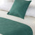 Linen Look Cushion Teal (44 x 44cm)