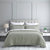Studio Stripe Sage Quilt Cover Set