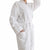 Waffle White Bath Robe One Size Fits Most