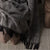 Alba Faux Mohair Throw Grey Black (130 x 170cm)