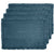Avani Steel Blue 4 PACK Placemats (33 x 48cm)