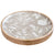 Bindi Beige Round Serving Tray (38 x 38 x 4cm)