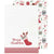 Dog Collage Christmas 2 PACK Tea Towel (50 x 70cm)