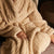 Fleur Darling Fluffy Robe Beige