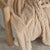 Fleur Darling Fluffy Blanket Beige (130 x 180cm)