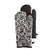 Floral Sonata Oven Mitt 2 PACK Charcoal (19 x 35cm)