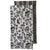 Floral Sonata 2 PACK Tea Towel Set Charcoal (50 x 70cm)
