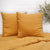 Linen Honey European Cushion Cover 2PK (65 x 65cm)