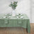 Linen Mint Tablecloth (150 x 270cm)