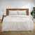 Linen White Quilt Cover Set