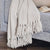 Louie Ivory Throw (130 x 160cm)