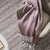 Michelle Faux Mohair Mauve Throw (130 x 170cm)