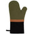 Selby Olive And Black Oven Mitt (34 x 15cm)