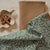 Serenity 2 PACK Tea Towel Green (50 x 70cm)