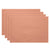 Simon Terracotta 4 PACK Placemat (33 x 48cm)
