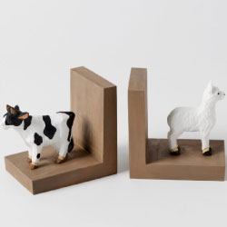 Farm Bookends Set 2 Pack by Jiggle & Giggle – Cottonbox Pty Ltd