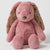Floral Raspberry Bunny Plush 3 Pack
