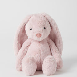 Pink Bunny Medium Plush 3 Pack by Jiggle & Giggle – Cottonbox Pty Ltd