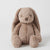 Taupe Bunny Medium Plush 3 Pack