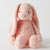 Peach Bunny Plush Large 2 PACK
