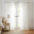 Adain Palace Eyelet Sheer White Curtain