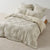 Adeline Natural Quilt Cover Set