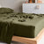 Augusta Olive Sheet Set