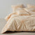 Claudia Peach Quilt Cover Set