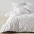 Claudia White Quilt Cover Set