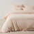 Manon Blush Quilt Cover Set