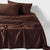 Nara Chocolate Sheet Set